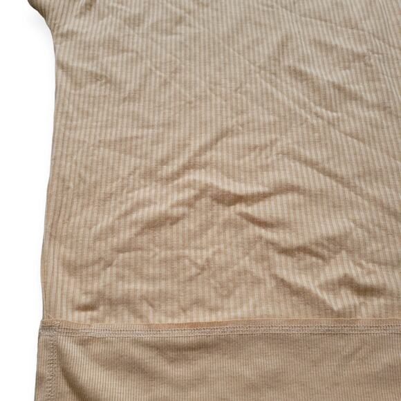 American Eagle Oversized Short Sleeve Rib Knit Golden Orange Tunic Top Women S - Picture 7 of 7